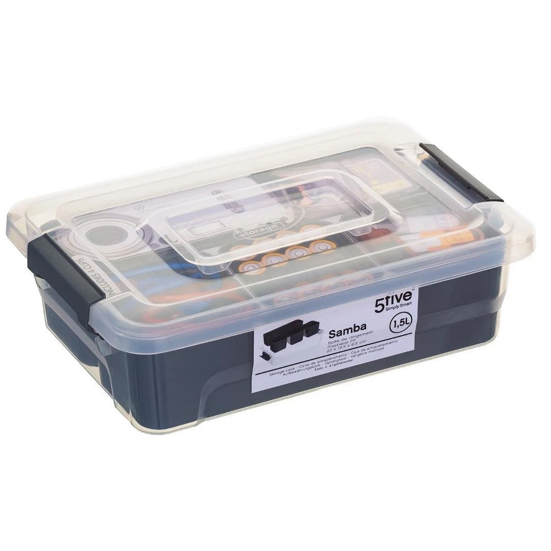 Organizer, Werkzeugkiste In Transparent 1 Organizer, Werkzeugkiste In Transparent