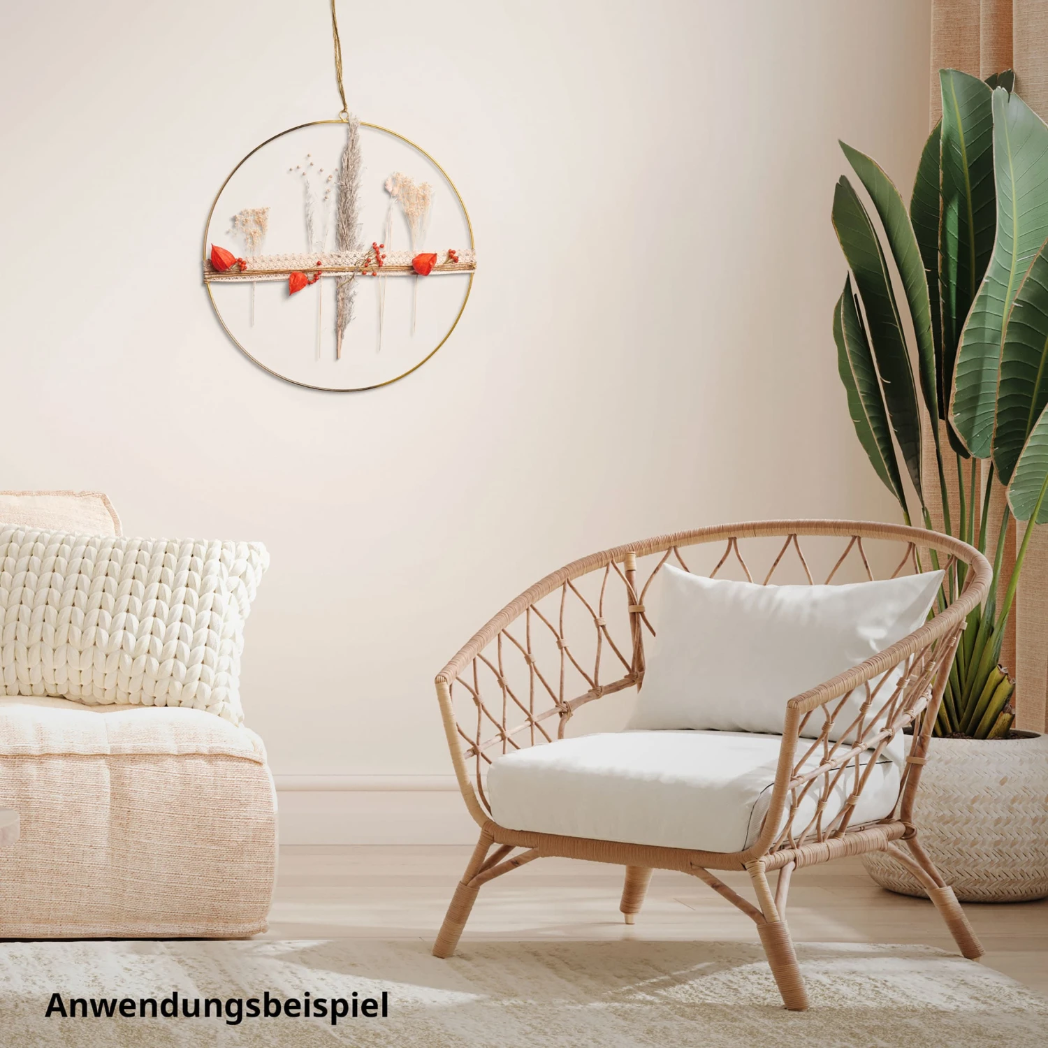 Dekorativer Türkranz 40 Cm Ring In Schwarz 10 Dekorativer Türkranz 40 Cm Ring In Schwarz - Image 10