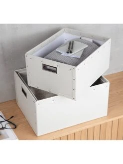 3er-Set: Aufbewahrungsboxen "Ture" In Beige -Dekowelt Verkauf bigsobox 3er set aufbewahrungsboxen ture in beige 8