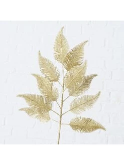 2er-Set: Dekozweige "Farn" In Silber/ Gold - (L)65 Cm -Dekowelt Verkauf boltze 2er set dekozweige farn in silber gold l 65 cm 2