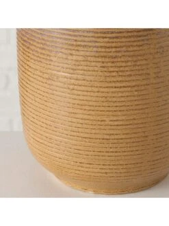 Vase "Elikia" In Beige - (H)36 Cm -Dekowelt Verkauf boltze vase elikia in beige h 36 cm 2