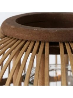 Windlicht "Mavra" In Natur - (H)64 X Ø 37 Cm -Dekowelt Verkauf boltze windlicht mavra in natur h 64 x o 37 cm 2