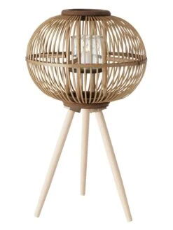 Windlicht "Mavra" In Natur - (H)64 X Ø 37 Cm