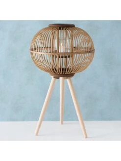 Windlicht "Mavra" In Natur - (H)64 X Ø 37 Cm -Dekowelt Verkauf boltze windlicht mavra in natur h 64 x o 37 cm 4