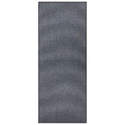 Schlingen Läufer Bouclé Anthrazit