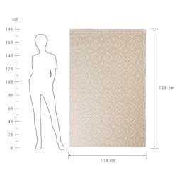 In- & Outdoor-Teppich L 180 X B 118cm COLOUR CLASH In Creme -Dekowelt Verkauf butlers in and outdoor teppich l 180 x b 118cm colour clash in creme 2