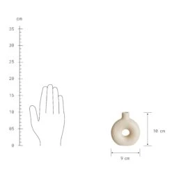 Mini Vase Höhe 10cm LOOPY In Beige -Dekowelt Verkauf butlers mini vase hohe 10cm loopy in beige 3