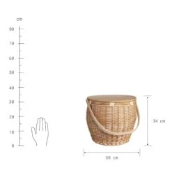 Picknickkorb Inkl. Isolierter Kühltasche THE GREAT OUTDOORS In Natur -Dekowelt Verkauf butlers picknickkorb inkl isolierter kuhltasche the great outdoors in natur 2