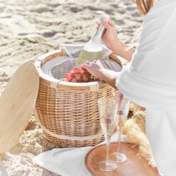 Picknickkorb Inkl. Isolierter Kühltasche THE GREAT OUTDOORS In Natur -Dekowelt Verkauf butlers picknickkorb inkl isolierter kuhltasche the great outdoors in natur 8