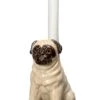 ByOn Kerzenhalter "Pug" In Beige - (B)13 X (H)14,5 X (T)9 Cm