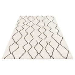 Kurzflor Teppich Vienne Creme Grau 6 Kurzflor Teppich Vienne Creme Grau -Dekowelt Verkauf elle decoration kurzflor teppich vienne creme grau 1