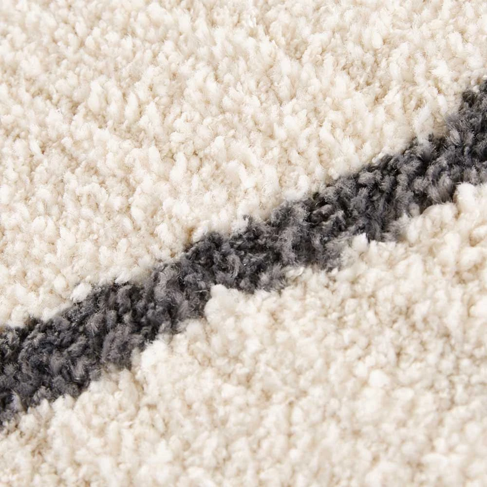 Kurzflor Teppich Vienne Creme Grau 3 Kurzflor Teppich Vienne Creme Grau - Image 3