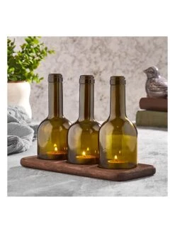 Windlicht In Braun - (B)28 X (H)20 X (T)11 Cm