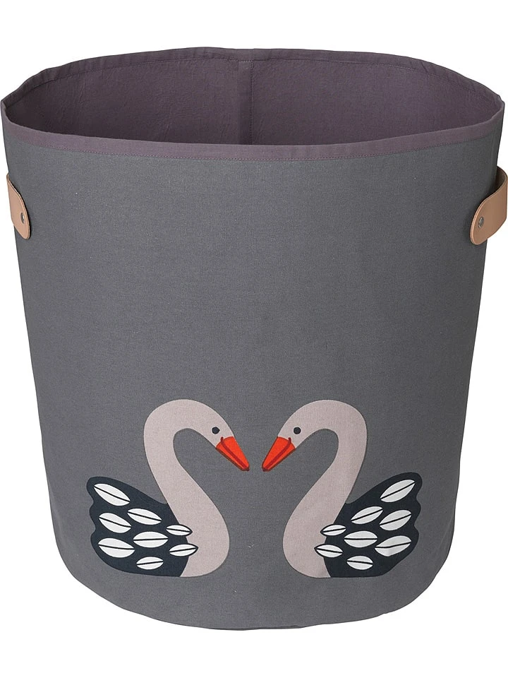 Aufbewahrungskorb "Boss Swan" In Grau - (H)42 X Ø 37 Cm 1 Aufbewahrungskorb "Boss Swan" In Grau - (H)42 X Ø 37 Cm