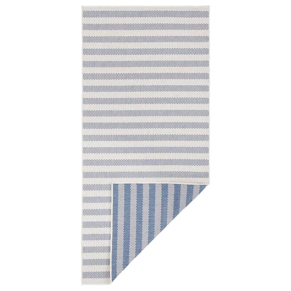 In- & Outdoor Wendeteppich Delilia Blau Creme 6 In- & Outdoor Wendeteppich Delilia Blau Creme - Image 6