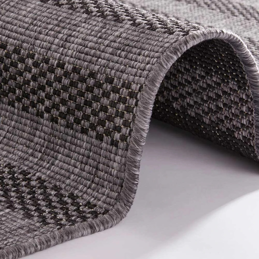 In- & Outdoor Wendeteppich Delilia Grau Anthrazit 4 In- & Outdoor Wendeteppich Delilia Grau Anthrazit - Image 4