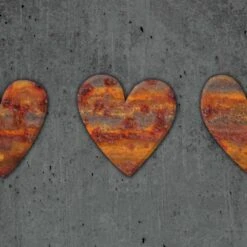 Fußmatte HAMBURG "drei Herzen" In Farbe Grau -Dekowelt Verkauf gmd living fussmatte hamburg drei herzen in farbe grau 4