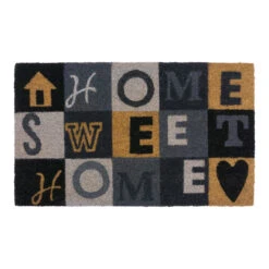 Home Sweet Home Kokosmatte BRAGA In Farbe Grau
