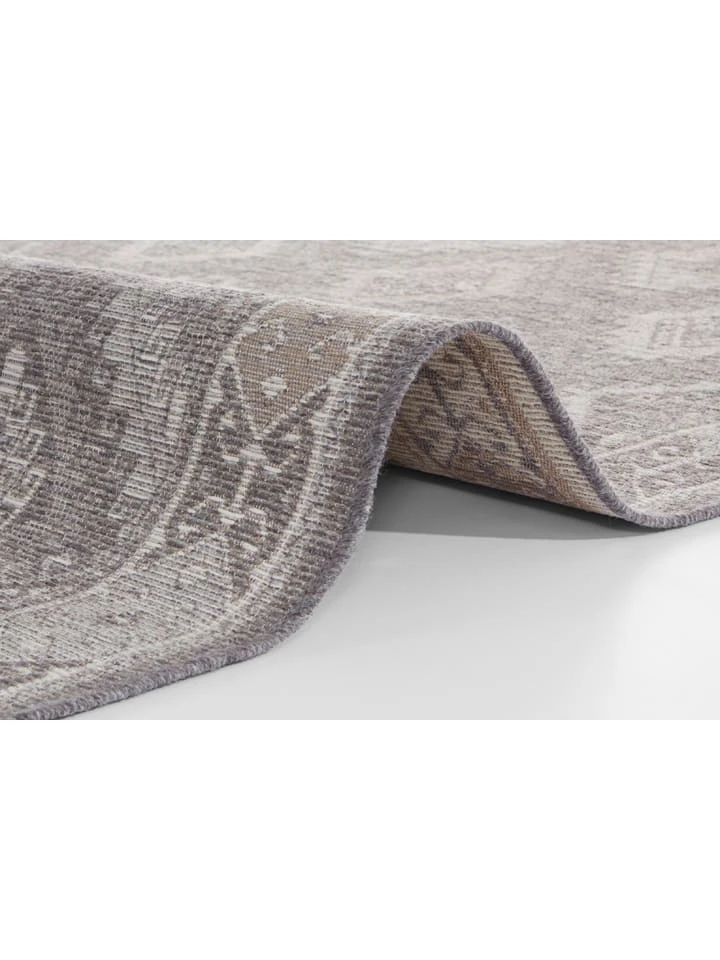 Kurzflor-Teppich "Karakum" In Grau 3 Kurzflor-Teppich "Karakum" In Grau - Image 3