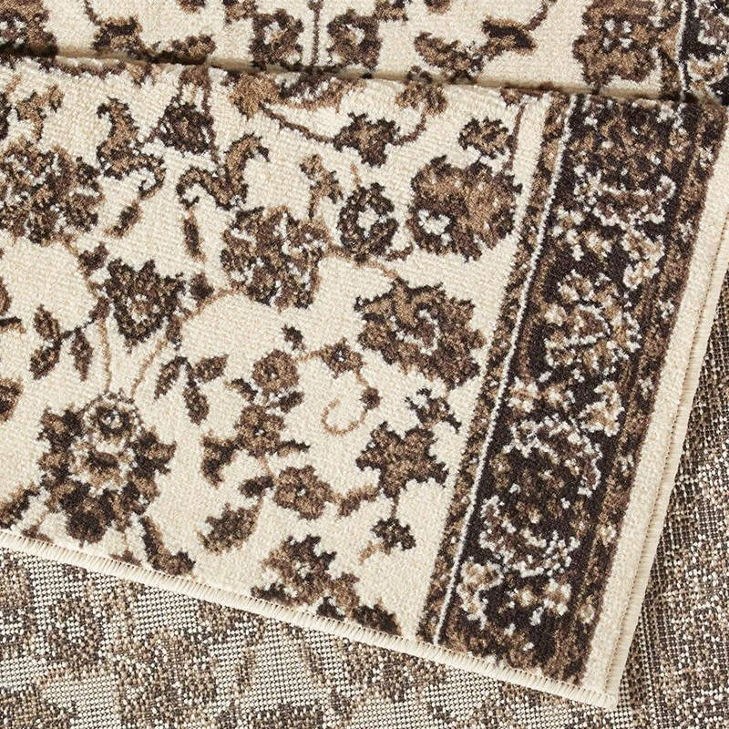 Kurzflor Teppich Läufer Vintage Creme 3 Kurzflor Teppich Läufer Vintage Creme - Image 3