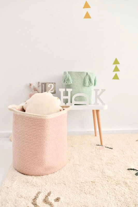 Korb "Sky Shades" In Rosa - 30x30x30 Cm 6 Korb "Sky Shades" In Rosa - 30x30x30 Cm - Image 6