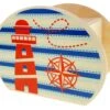Spardose "Meer/Leuchtturm" In Bunt