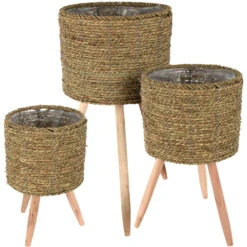 Blumenständer In Beige