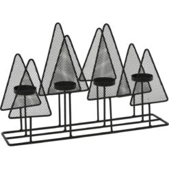 Teelichthalter In Schwarz