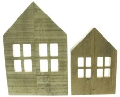 Holz-Deko "Häuschen" 370 In Braun -Dekowelt Verkauf homeliving holz deko hauschen 370 in braun 2