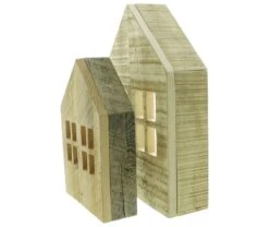 Holz-Deko "Häuschen" 370 In Braun -Dekowelt Verkauf homeliving holz deko hauschen 370 in braun 4