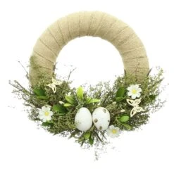 Kränze "Ostergarten" 30x30cm In Braun