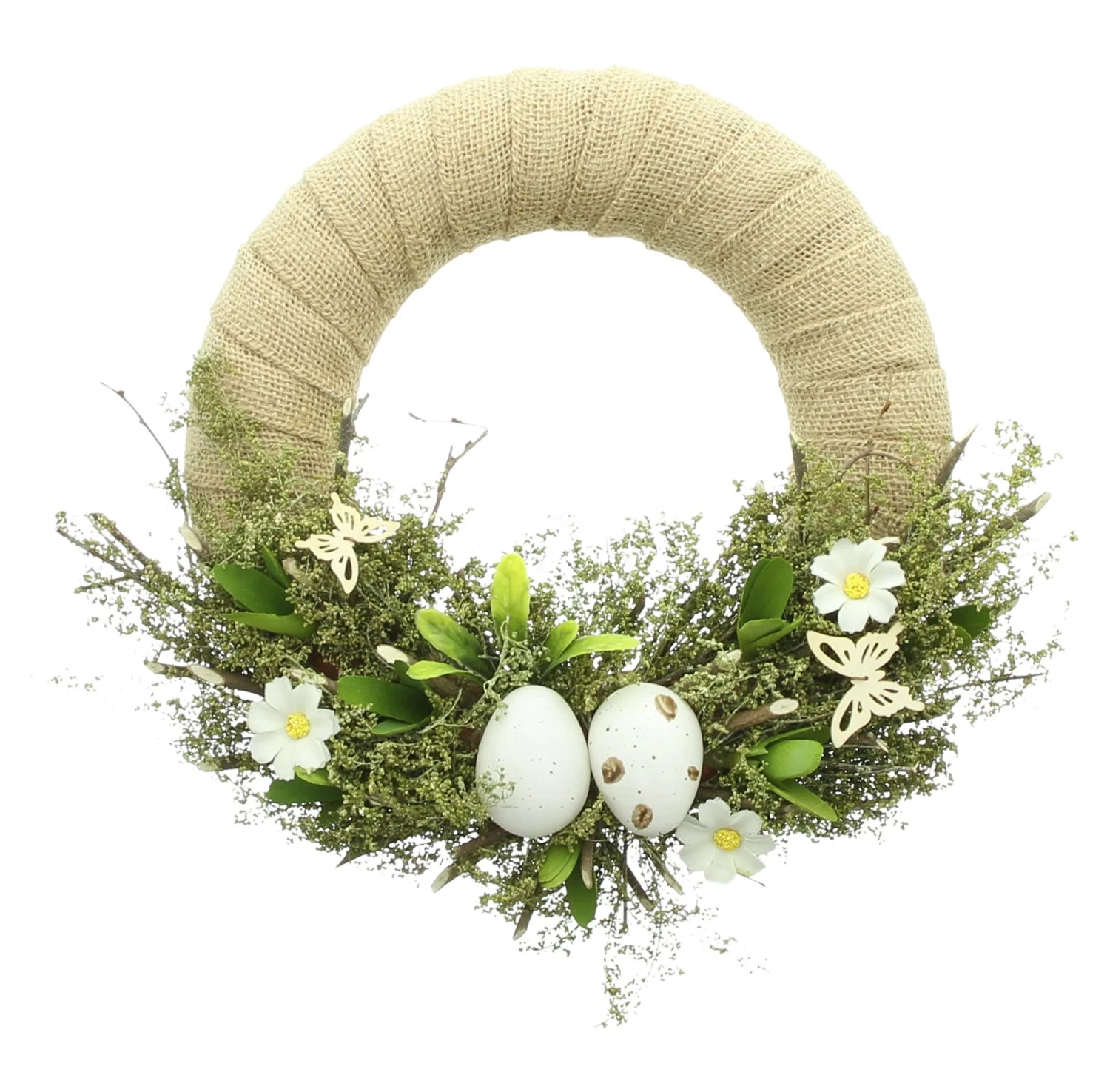 Kränze "Ostergarten" 30x30cm In Braun 1 Kränze "Ostergarten" 30x30cm In Braun