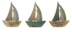 Spar-Set 2x Segelboot "Ahoi", 10 X 12 Cm In Bunt -Dekowelt Verkauf homeliving spar set 2x segelboot ahoi 10 x 12 cm in bunt 3