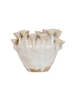 Blumentopf In Creme - (B)16 X (H)14,5 X (T)12,8 Cm -Dekowelt Verkauf house nordic blumentopf in creme b 16 x h 14 5 x t 12 8 cm 2