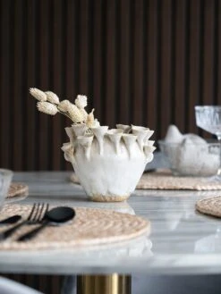 Blumentopf In Creme - (B)16 X (H)14,5 X (T)12,8 Cm -Dekowelt Verkauf house nordic blumentopf in creme b 16 x h 14 5 x t 12 8 cm 3