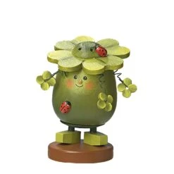 Räuchermännchen Kleeblatt, Duftl In Grün