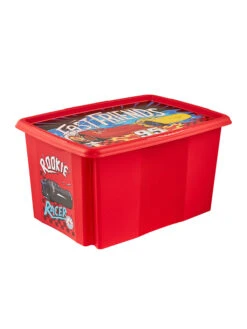 Keeeper Aufbewahrungsbox "Cars" In Rot - (L)55,5 X (B)40 X (H)30 Cm - 45 L