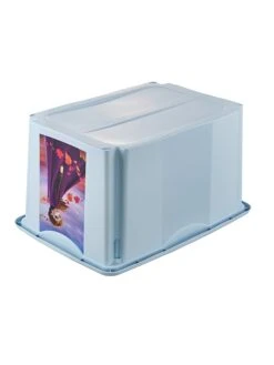 Keeeper Aufbewahrungsbox "Frozen" In Hellblau - (L)55,5 X (B)40 X (H)30 Cm - 45 L -Dekowelt Verkauf keeeper aufbewahrungsbox frozen in hellblau l 55 5 x b 40 x h 30 cm 45 l 3