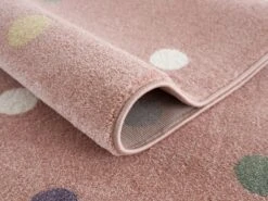 Kinderteppich WHEEL Rund In Rosa/multi -Dekowelt Verkauf livone kinderteppich wheel rund in rosa multi 2