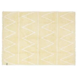 Lorena Canals Teppich "Hippy" In Gelb/Weiß -120x160 Cm