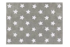 Lorena Canals Teppich " Stars" In Grau/Weiß- 120x160 Cm