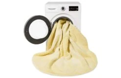 Lorena Canals Teppich "Tie - Dye" In Gelb - 150x150 Cm -Dekowelt Verkauf lorena canals teppich tie dye in gelb 150x150 cm 4