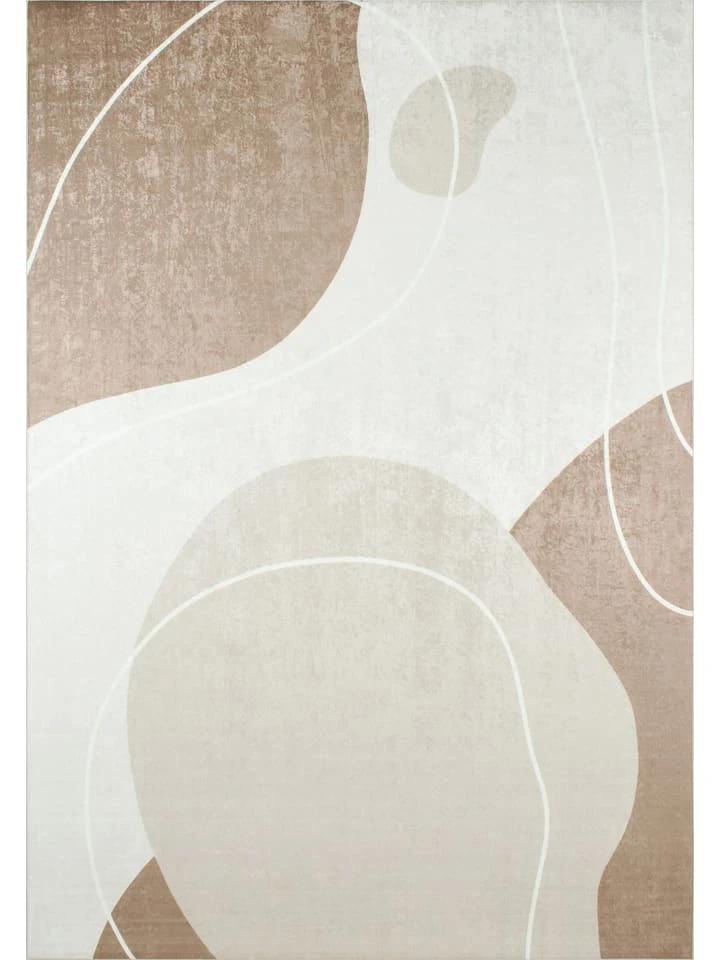 Kurzflor-Teppich "Grege" In Beige 1 Kurzflor-Teppich "Grege" In Beige