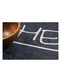 Webteppich "Stampa" In Anthrazit -Dekowelt Verkauf nazar webteppich stampa in anthrazit 3