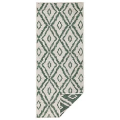 In- & Outdoor Wendeteppich Rio Grün Creme -Dekowelt Verkauf northrugs in and outdoor wendeteppich rio grun creme 5