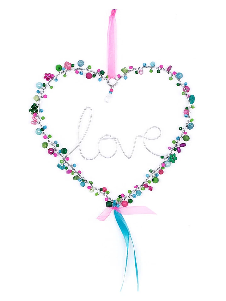 Dekohänger "Love Aurora" In Bunt - (B)19 X (H)19 Cm 1 Dekohänger "Love Aurora" In Bunt - (B)19 X (H)19 Cm