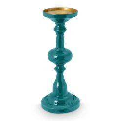 Pip Studio Kerzenstaender "Metal Green" In Grün - 34cm