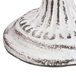 1 X Kerzenständer In Weiß -Dekowelt Verkauf relaxdays 1 x kerzenstander in weiss 5