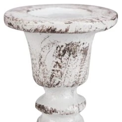 1 X Kerzenständer In Weiß -Dekowelt Verkauf relaxdays 1 x kerzenstander in weiss 6