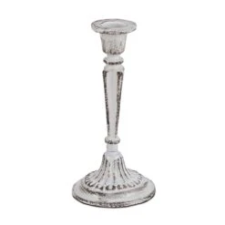 1 X Kerzenständer In Weiß -Dekowelt Verkauf relaxdays 1 x kerzenstander in weiss 7